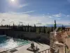 La grande piscine de notre Maison d'hote - gite - à vendre - avec piscine à Perpignan (13).webp